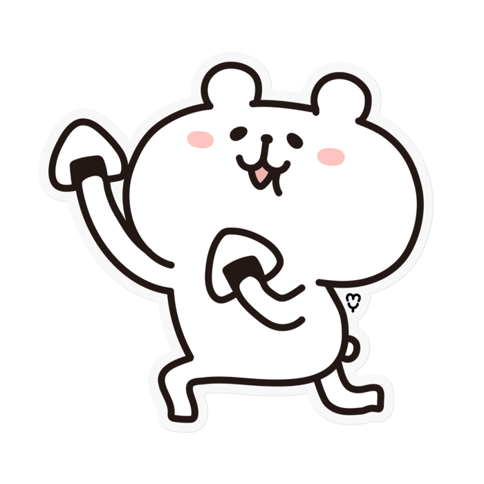 ステッカー - 100 x 100 (mm)