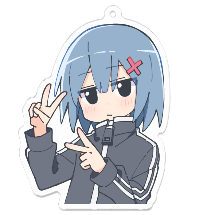 アクリルキーホルダー - 70 x 70 (mm)