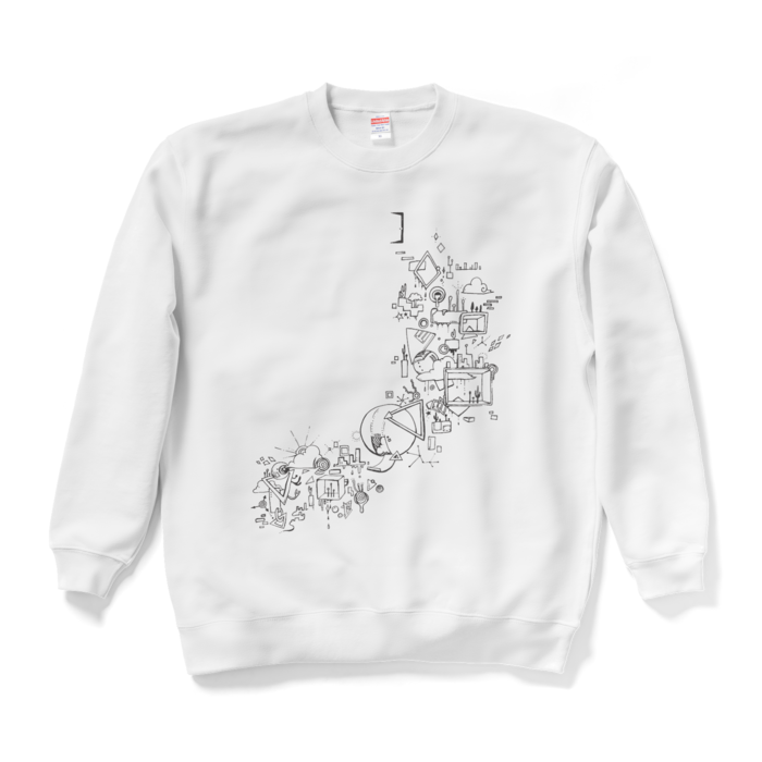 スウェット - XL - ホワイト