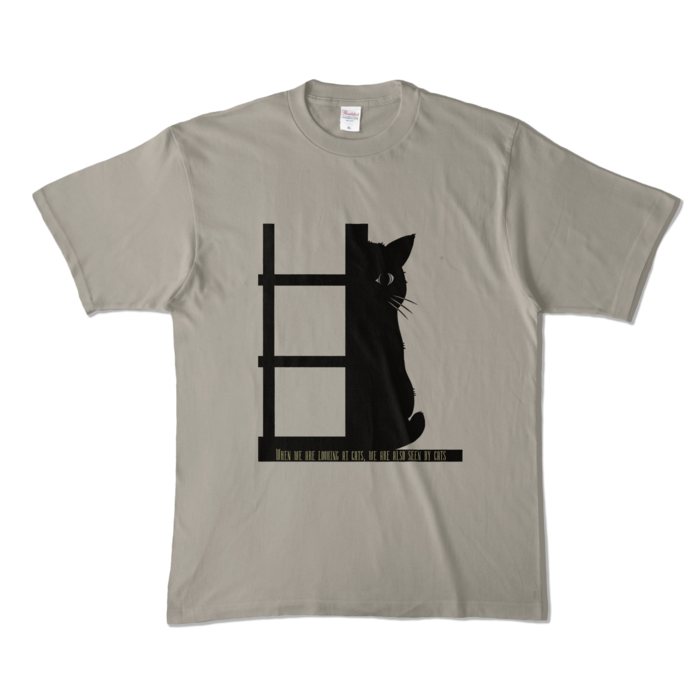 カラーTシャツ - XL - シルバーグレー (淡色)