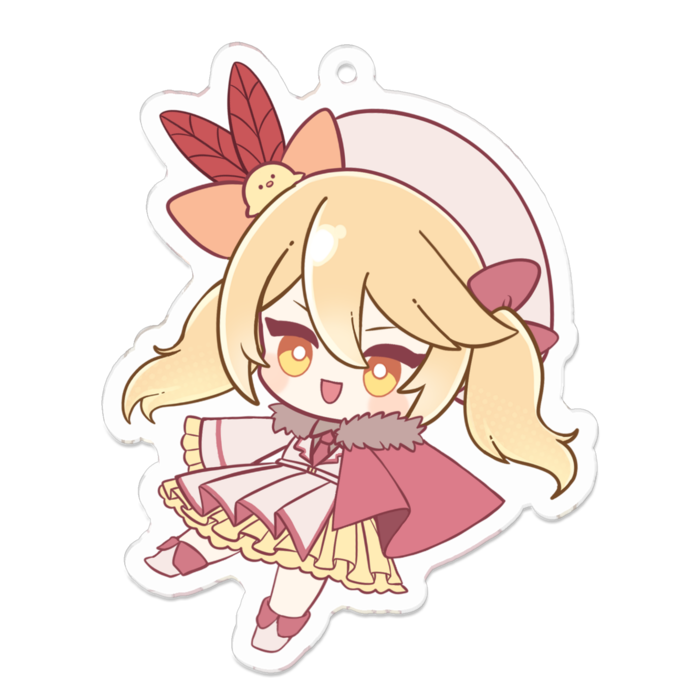 アクリルキーホルダー - 70 x 70 (mm)