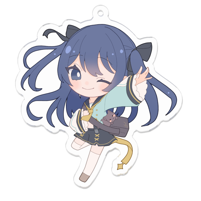 アクリルキーホルダー - 70 x 70 (mm)