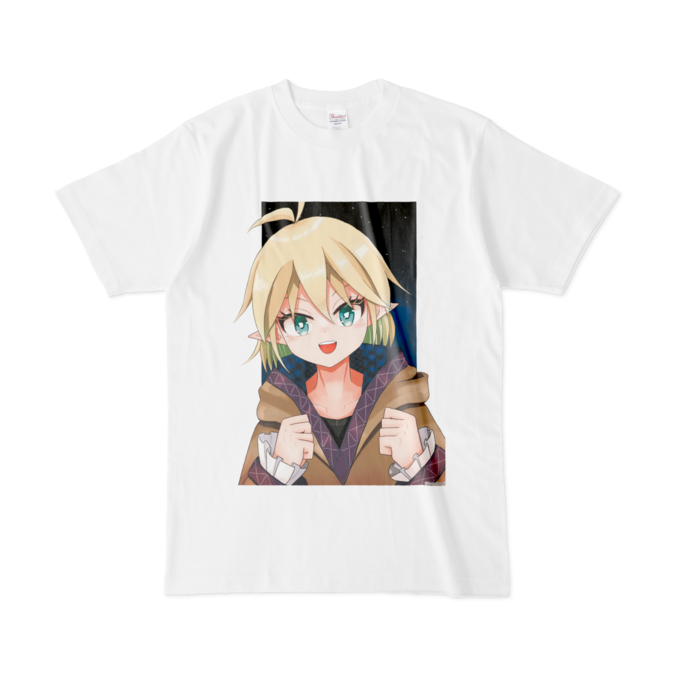 Tシャツ - L - 白(may be 夜)