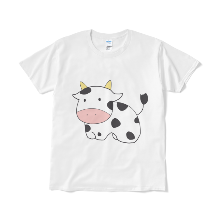 着彩うしTシャツ（短納期） - L - ホワイト(2)