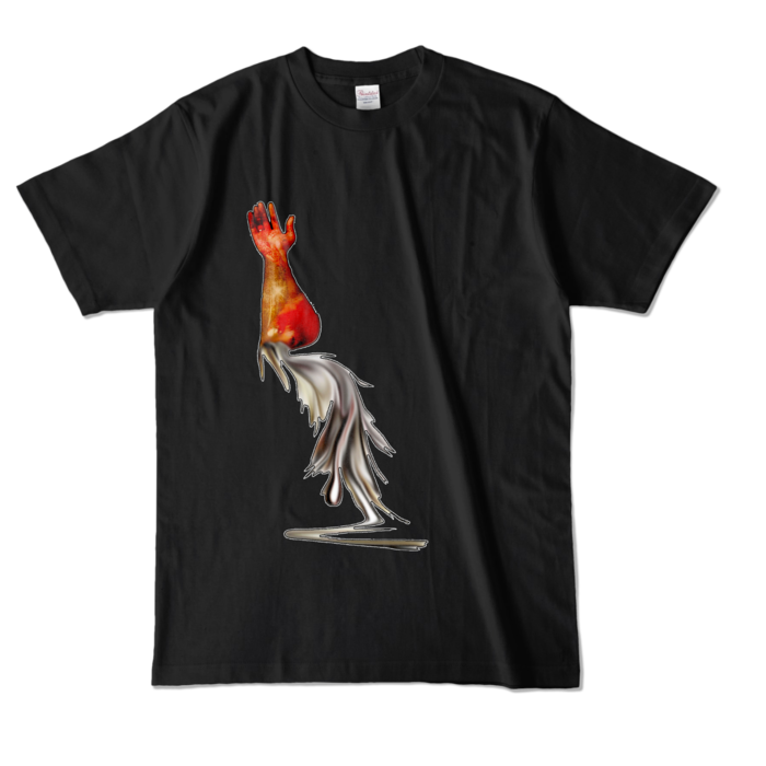 カラーTシャツ - L - ブラック (濃色)