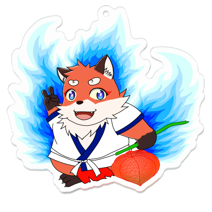 アクリルキーホルダー - 70 x 70 (mm)