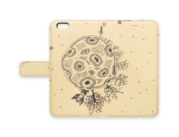 手帳型iPhoneケース - iPhone 6 Plus / 6s Plus - ストラップ穴 あり