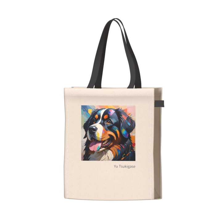 ツートンカラーバッグ - ブラック - W34 × H41 × D14cm