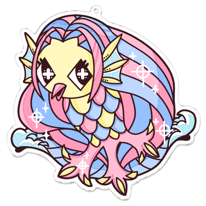 アクリルキーホルダー - 100 x 100 (mm)