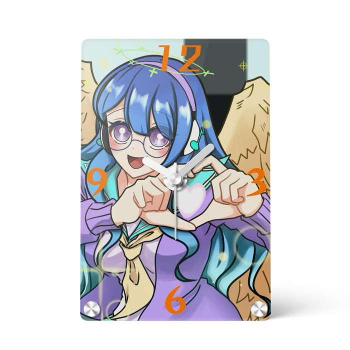 アクリル時計 - 100x148mm