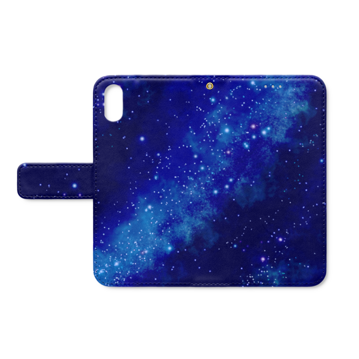 手帳型iPhoneケース - iPhone XS / X - ストラップ穴 あり