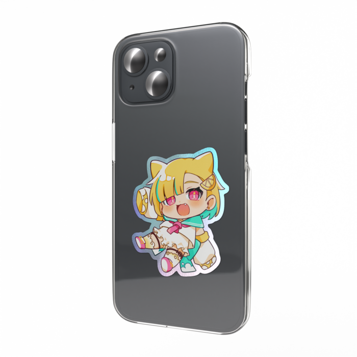 オーロラスマホステッカー - W55 × H91mm 以内