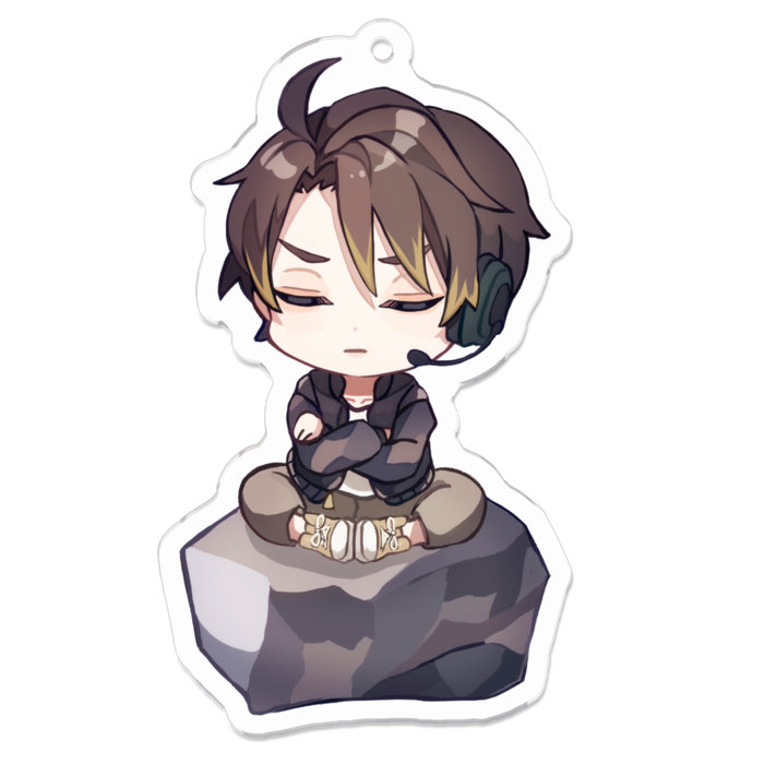 アクリルキーホルダー - 70 x 70 (mm)