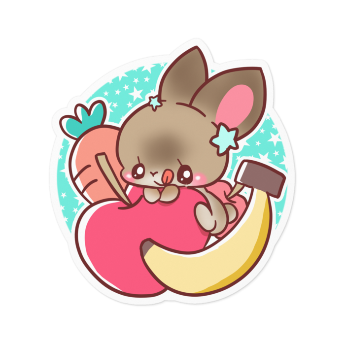 ステッカー - 100 x 100 (mm)