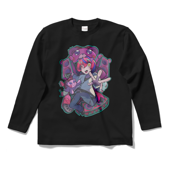 ロングスリーブTシャツ - S - ブラック