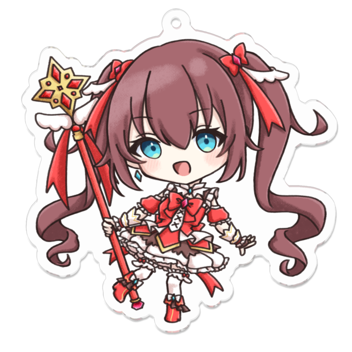 アクリルキーホルダー - 70 x 70 (mm)