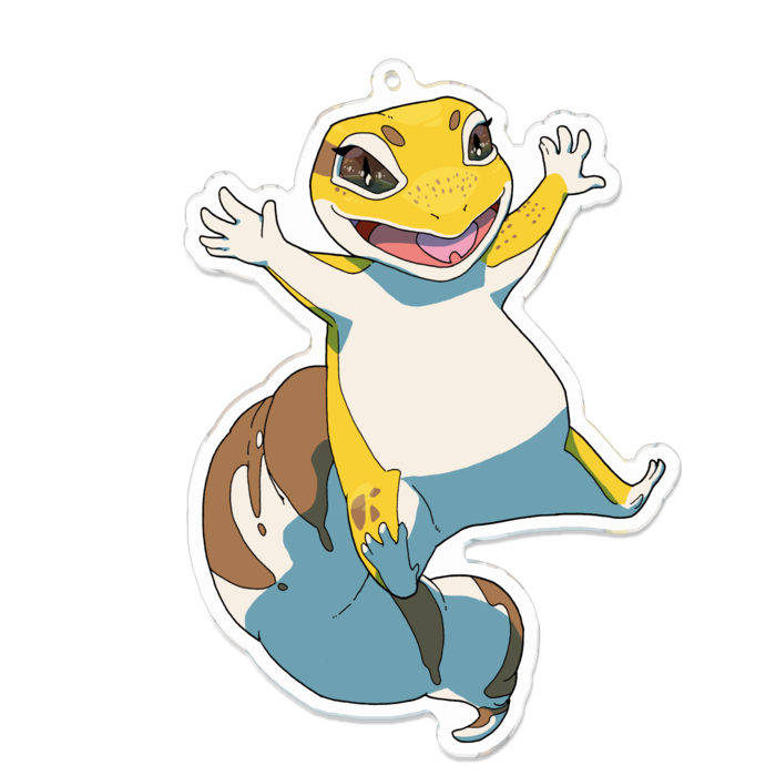 アクリルキーホルダー - 100 × 100 (mm)