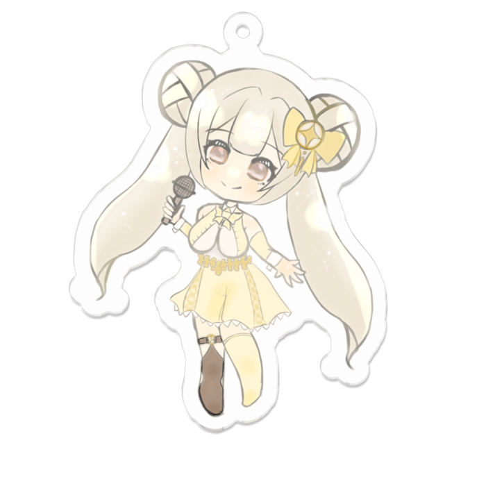 アクリルキーホルダー - 70 x 70 (mm)