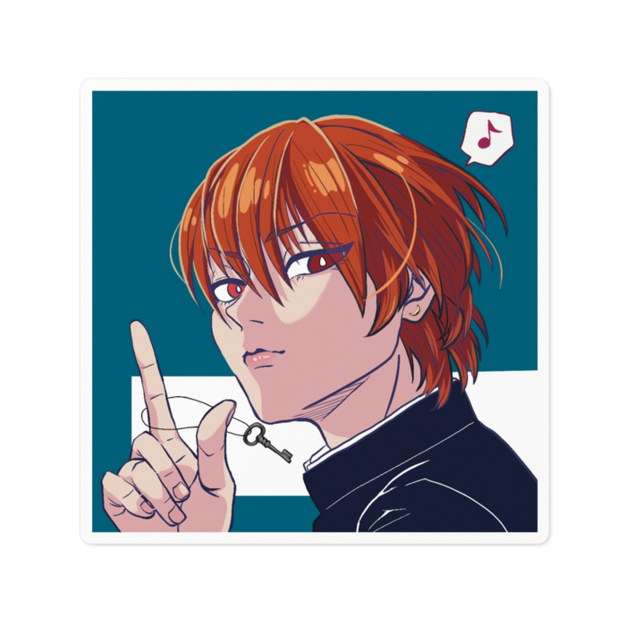 ステッカー - 100 x 100 (mm)