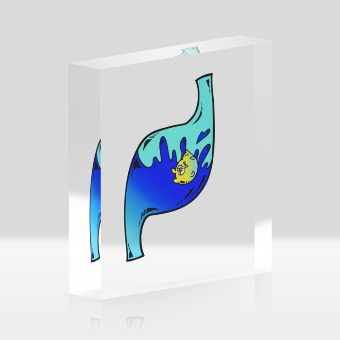 アクリルブロック - 100x100mm(1)