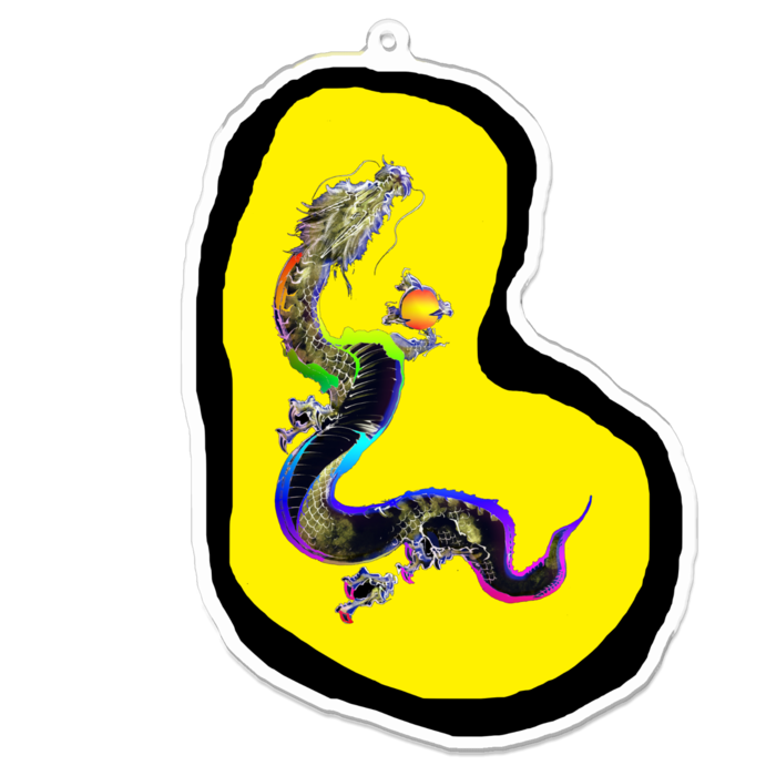 アクリルキーホルダー - 100 x 100 (mm)