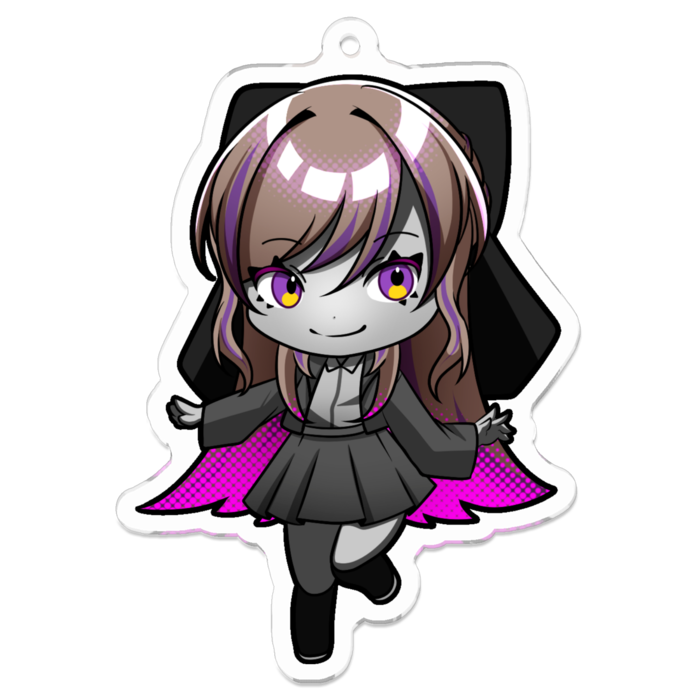 アクリルキーホルダー - 70 x 70 (mm)