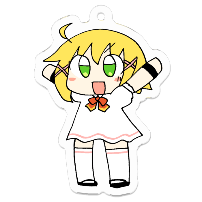 アクリルキーホルダー - 50 x 50 (mm)