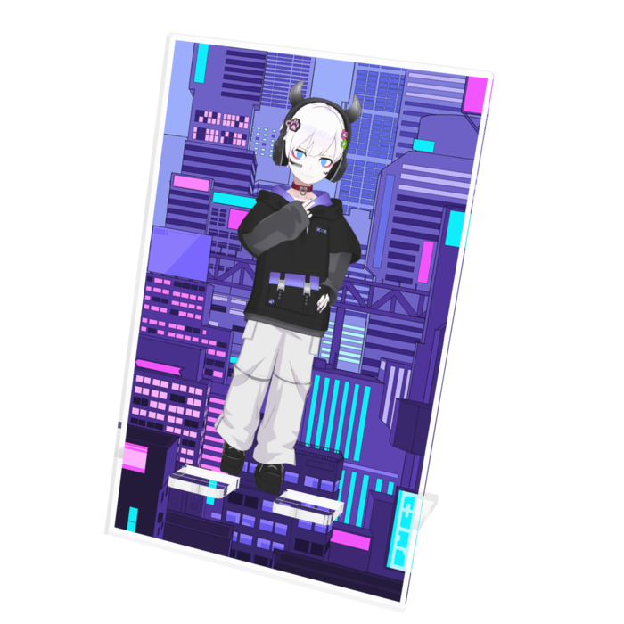 アクリルスマホスタンド - 100x160mm