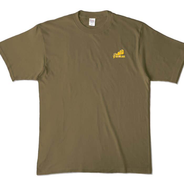 カラーTシャツ - XL - オリーブ (濃色)
