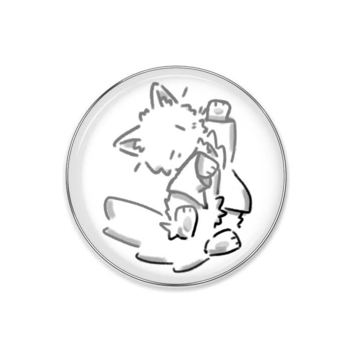 ピンバッジ - 丸形25mm