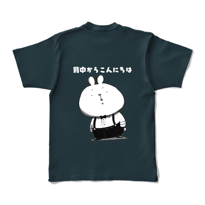 カラーTシャツ - XL - デニム (濃色)