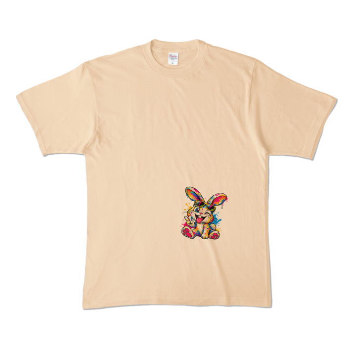 カラーTシャツ - XL - ナチュラル （淡色）