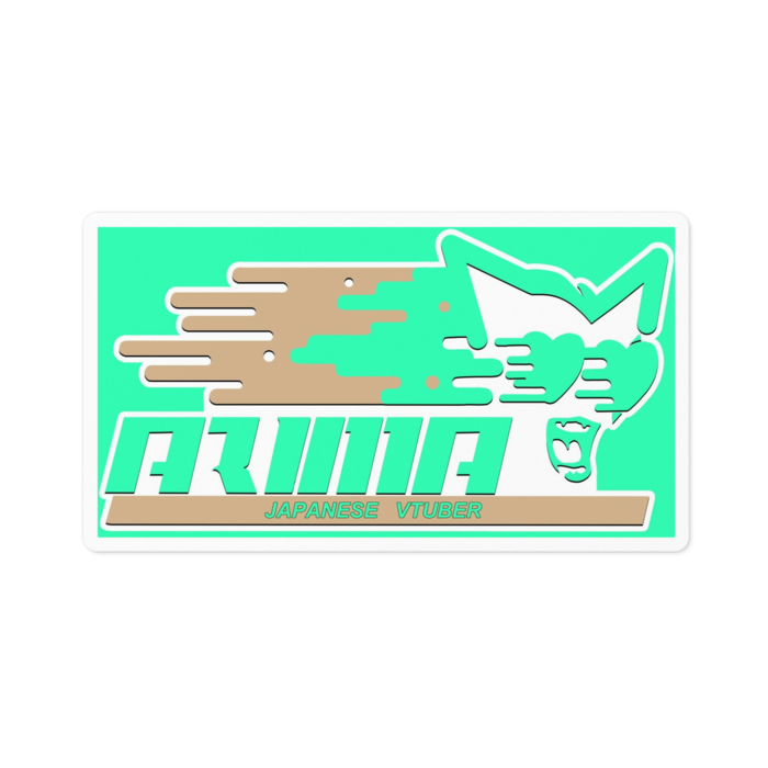 ステッカー - 100 x 100 (mm)