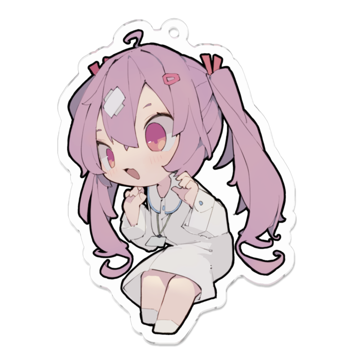 アクリルキーホルダー - 70 x 70 (mm)