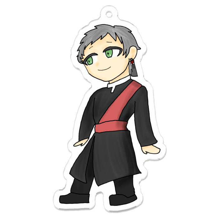 アクリルキーホルダー - 70 x 70 (mm)