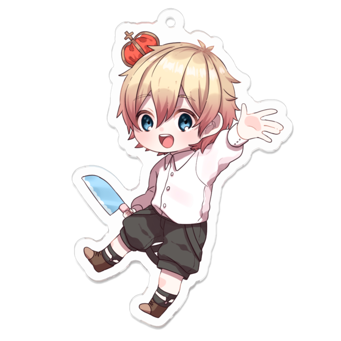 アクリルキーホルダー - 70 x 70 (mm)