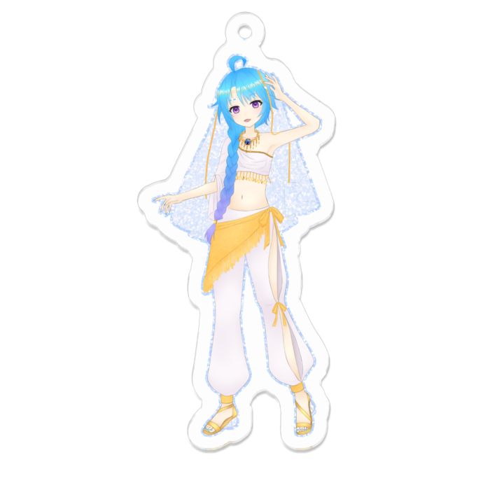 アクリルキーホルダー - 70 x 70 (mm)