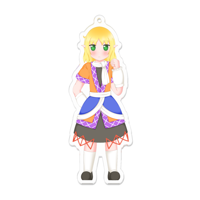 アクリルキーホルダー - 100 x 100 (mm)