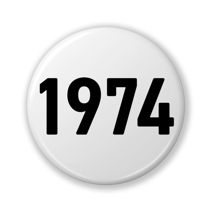 【1974】缶バッジ- 32mm