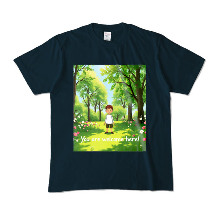 カラーTシャツ - M - ネイビー (濃色)