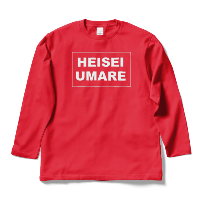 ロングスリーブTシャツ - L - レッド