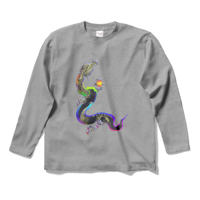 ロングスリーブTシャツ - S - 杢グレー