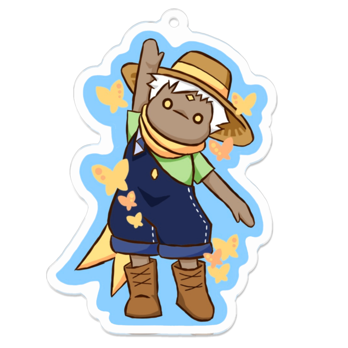 アクリルキーホルダー - 70 x 70 (mm)