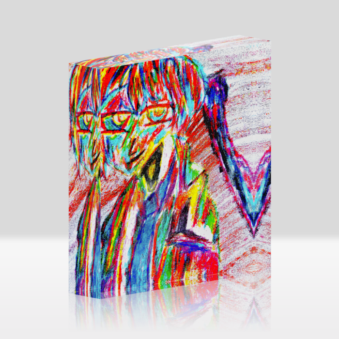 アクリルブロック - 100x100mm(1)