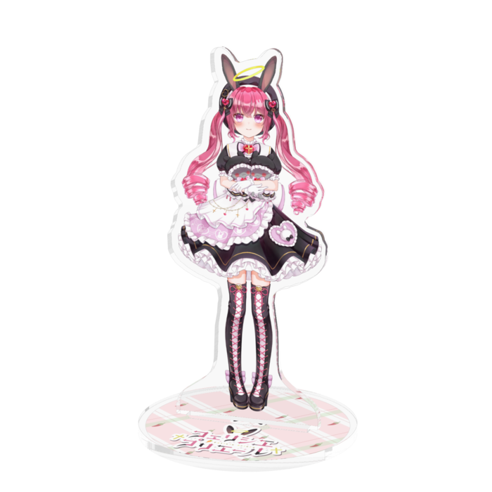 魔法少女・黒・使い魔抱っこ