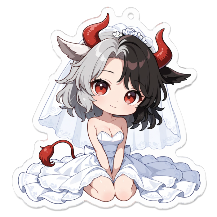 アクリルキーホルダー - 70 x 70 (mm)(キャラのみ)