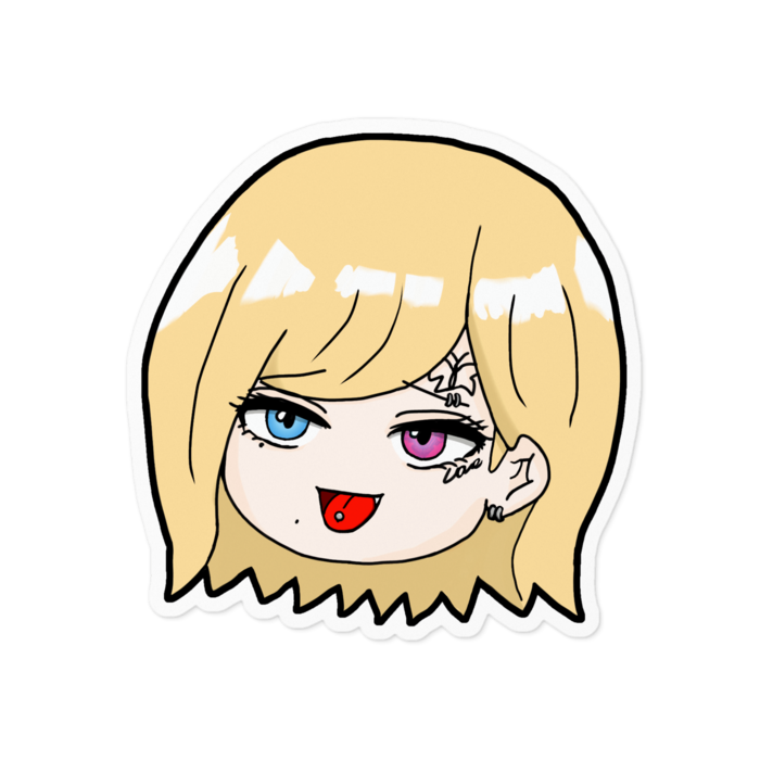 ステッカー - 100 x 100 (mm)