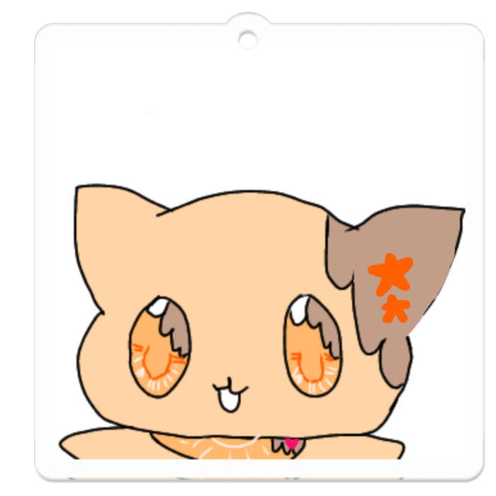 アクリルキーホルダー - 50 x 50 (mm)