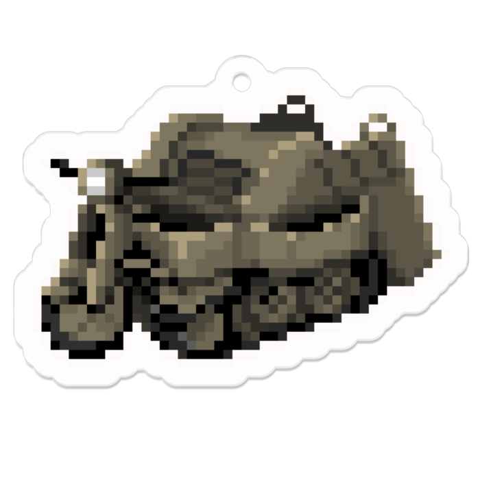 ドット絵 ケッテンクラートのアクリルキーホルダー 醤油ランデブー Booth