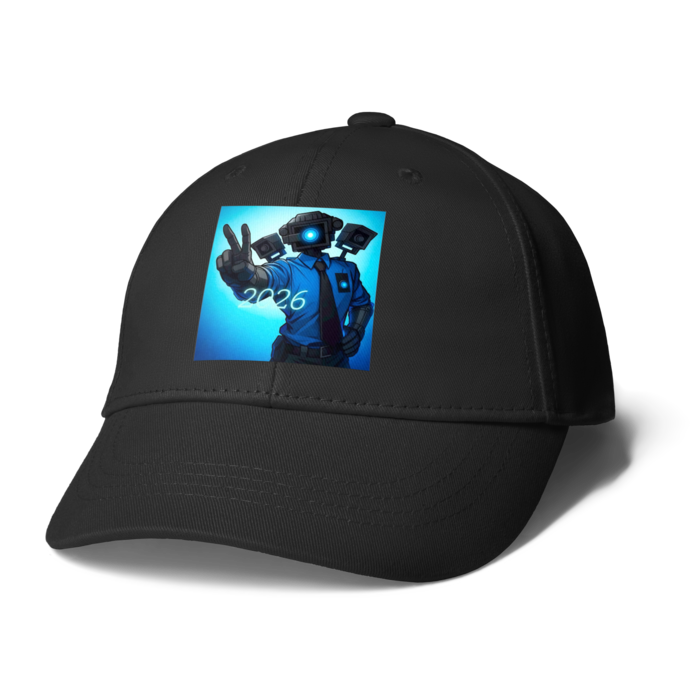 キャップ - ブラック